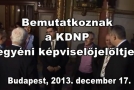 Ma bemutatkoztak a KDNP képviselő-jelöltjei (videó)